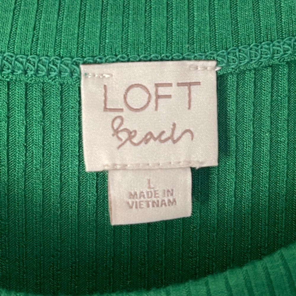 Loft Beach Ribbed Racerback Maxi Dress - Picture 3 of 9